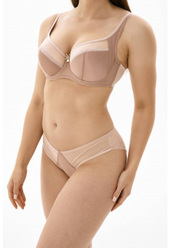 Трусы слипы со средней линией талии ZE:BRA_775006_персиковый румянец