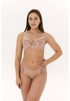 Трусы слипы со средней линией талии ZE:BRA_793541_персиковый румянец
