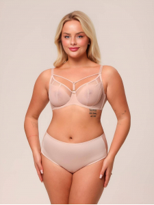 Трусы слипы с высокой линией талии ZE:BRA_774570_персиковый румянец