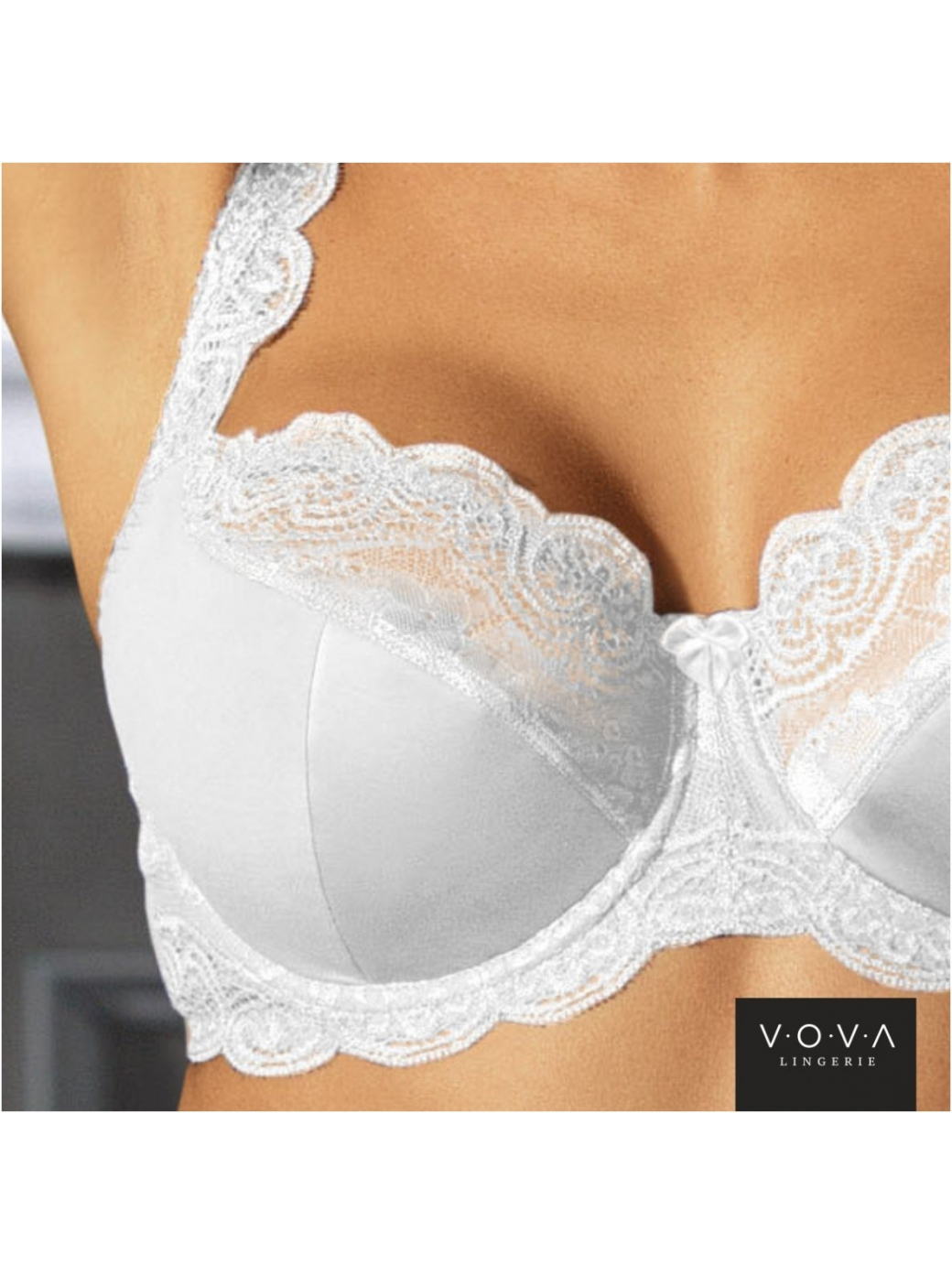 SNEZHANA V54023 Бюстгальтер полупоролоновая чашка на каркасах VOVA_V54023_Белый