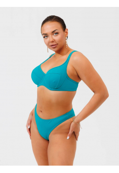 Купальный лиф мягкая чашка на каркасах ZE:BRA_919028_бирюза