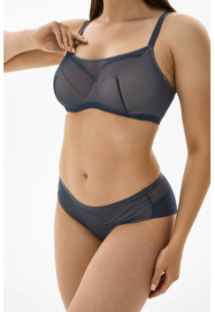 Трусы слипы со средней линией талии ZE:BRA_793008_графит