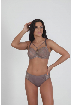 Трусы слипы со средней линией талии ZE:BRA_793518_перец