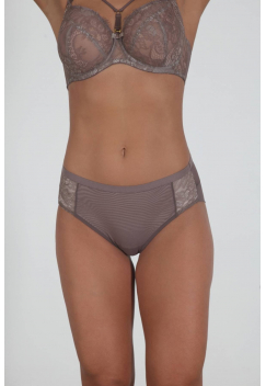 Трусы слипы со средней линией талии ZE:BRA_793518_перец