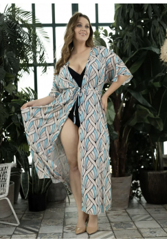 Туника пляжная FIANETA_3437_Волна средняя