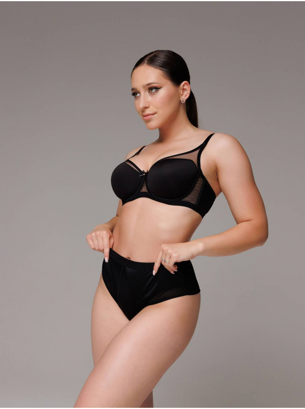 Бюстгальтер спейсер на каркасах ZE:BRA_502006_черный