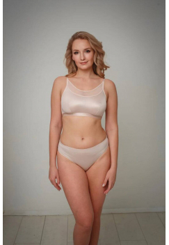 Трусы слипы со средней линией талии ZE:BRA_733005_пион