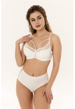 Трусы слипы с высокой линией талии ZE:BRA_774525_молоко