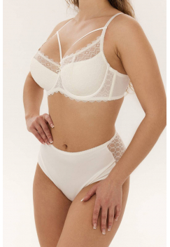 Трусы слипы с высокой линией талии ZE:BRA_774525_молоко
