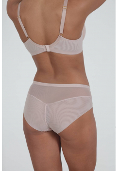 Трусы слипы со средней линией талии ZE:BRA_793008_персиковый румянец