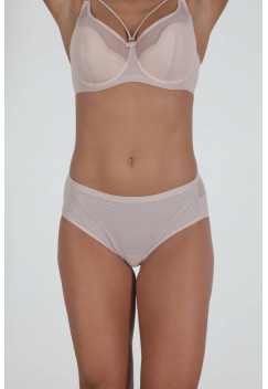 Трусы слипы со средней линией талии ZE:BRA_793008_персиковый румянец
