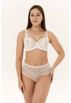 Трусы слипы с высокой линией талии ZE:BRA_710525_молоко