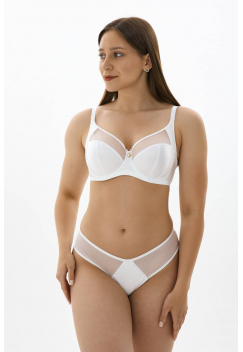 Трусы слипы со средней линией талии ZE:BRA_775006_белый