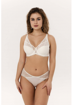 Трусы слипы со средней линией талии ZE:BRA_714525_молоко